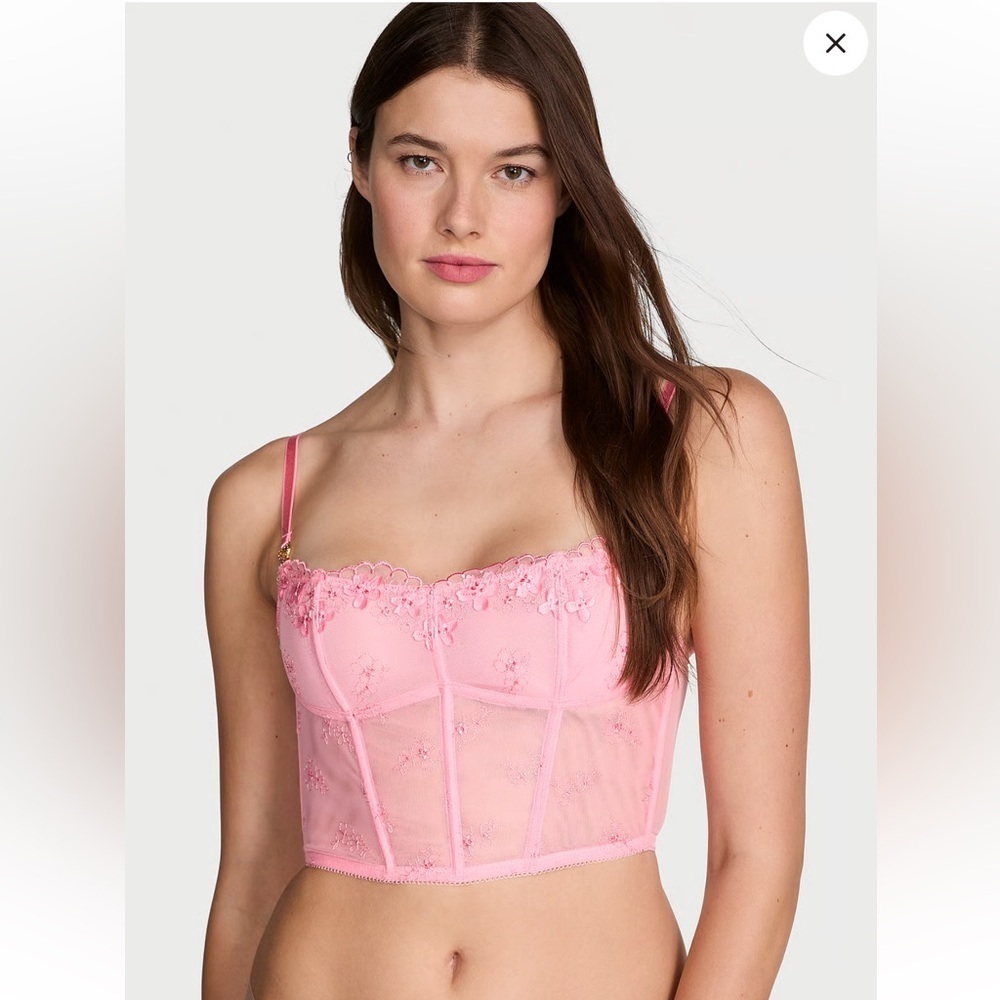 Victoria's Secret DREAM ANGELS Pretty Petals Corset Top